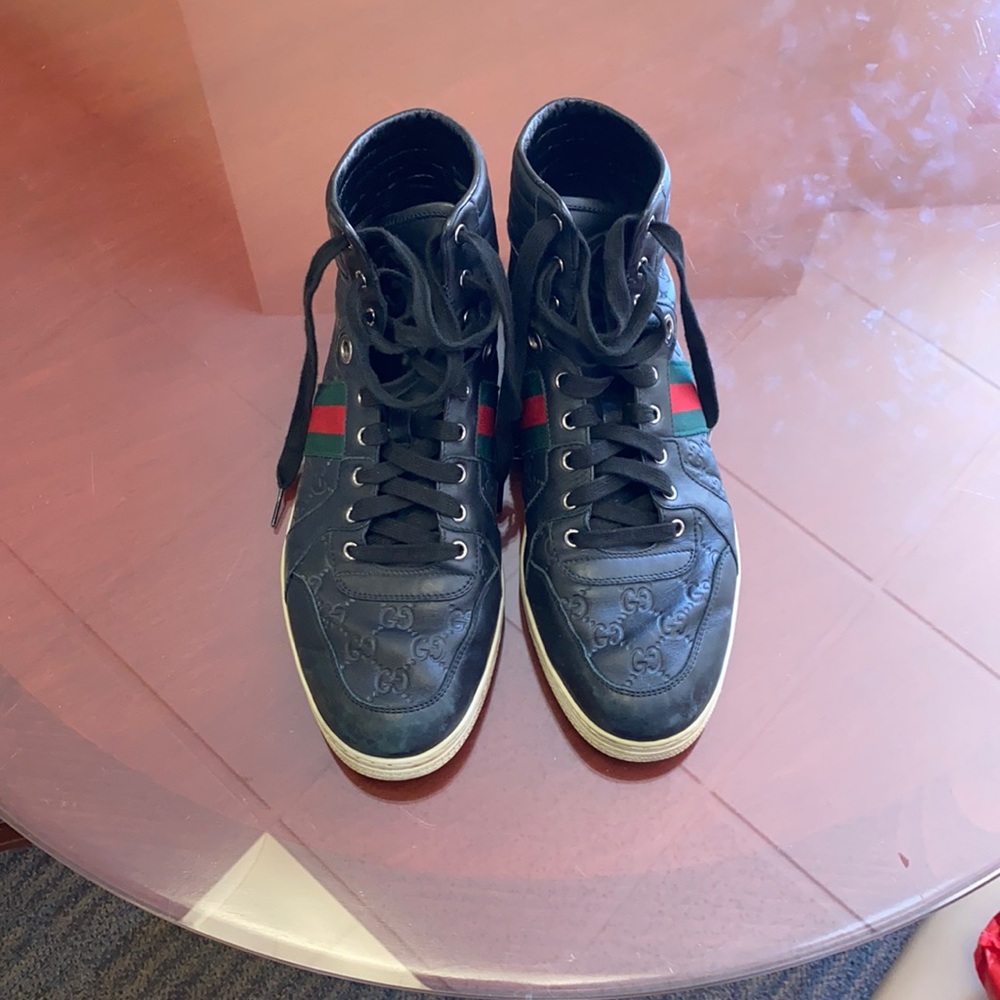 Guccissma web high top